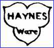 CHESAPEAKE POTTERY - D.F. HAYNES & SON Co.  (Baltimore, USA)  - ca 1900 - ca 1950s