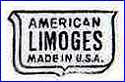 LIMOGES CHINA CO  (AMERICAN LIMOGES CHINA CO) (Ohio, USA)  - ca 1930s