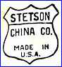 STETSON CHINA Co.  (Illinois, USA) - ca 1946 - ca 1965