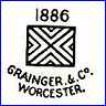 GEORGE GRAINGER & CO  (Worcester, UK) - ca 1860 - 1889