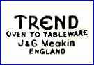 J. & G.  MEAKIN Ltd  (Staffordshire, UK) - ca 1950s - 1970