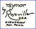 ROSEVILLE POTTERY CO (Ohio, USA)  - ca  1951 - 1960