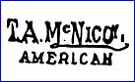 T.A. McNICOL POTTERY Co. (Ohio, USA) - ca 1924 - 1928