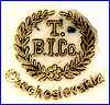 T.B.I. & Co.  (US based Importer's logo on items made to order in Czechoslovakia)  - ca 1900 - 1920s