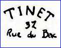 TINET  (France) - ca 1815 - 1873