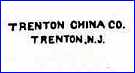 TRENTON CHINA CO  (New Jersey, USA) - ca 1859 - ca 1891