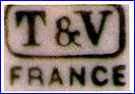 TRESSEMAN & VOGT  -  T&V  -  TRESSEMANES & VOGT  (Decorators & Exporters, Limoges, France) -  ca 1892 - ca 1907