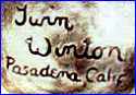 TWIN WINTON CERAMICS  (Pasadena & San Juan Capistrano, CA, USA)  -  ca 1946 - 1970s
