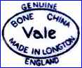 COLCLOUGH CHINA, Ltd. [Vale Works] (Staffordshire, UK)  - ca 1945 - 1948