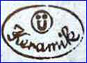 UEBELACKER CERAMICS  -  U-KERAMIK  (Germany)  - ca 1950s - 1990