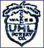 UHL POTTERY  (Indiana, USA)  - ca 1890s - 1941
