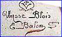 ULYSSE BLOIS & EUGENE BALON  (Art Ceramics, France)  - ca 1890s - 1940s