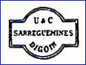 UTZCHNEIDER & CO (Sarreguemines, France) -  ca 1890s - 1910s