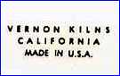 VERNON KILNS (Vernon, CA, USA) -  1931 - 1950s
