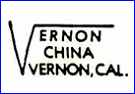 VERNON KILNS - POXON CHINA CO (Vernon, CA, USA)  - ca  1912 - 1930s