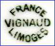 VIGNAUD FRERES  -  A. VIGNAUD  (Limoges, France) -  ca 1938 - 1982
