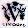 VIGNAUD FRERES  -  A. VIGNAUD  [various colors] (Limoges, France) -  ca 1911 - ca 1982