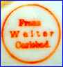 FRANS [or FRANZ] WALTER [or WELTER]  -  CARLSBAD  (Fine Retailers & Exporters, Bohemia)  - ca 1890s - 1940s