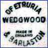 JOSIAH WEDGWOOD & SONS Ltd  [many variations]  (Staffordshire, UK) - ca 1940s Present