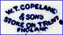 W.T. COPELAND & SONS Ltd   [COPELAND - SPODE] (Staffordshire, UK) - ca 1890s - 1940s