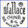 WALLACE CHINA Co.  (Vernon, CA, USA)  - ca 1931 - 1964