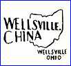 WELLSVILLE CHINA CO. (Ohio, USA) - ca 1958 - 1969