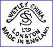 WETLEY CHINA  -  SAMPSON SMITH Ltd (Staffordshire, UK) -  ca 1925 - 1930