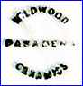 WILDWOOD CERAMICS  (Pasadena, CA, USA)  - ca 1940s - 1970s