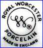WORCESTER PORCELAINS   (Worcester, UK)  - ca 1980s - Present
