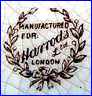 HARROD'S, Ltd.  (Fine Retailers, London, UK)  - ca 1890s - 1930s