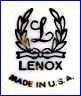 LENOX Inc (Green, Blue, Red, Black) (Trenton, NJ, USA) - ca 1906 - Present