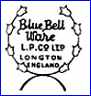LONGTON POTTERY Co., Ltd. [Blue Bell Ware] (Staffordshire, UK)  - ca 1946 - 1955