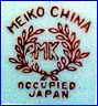 MEIKO (Importers & Wholesalers, Japan)  - ca 1945 - 1952