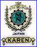MN - JAPAN  [Pattern KAREN]  (Importers on china from Japan)  - ca 1970s - 1990s
