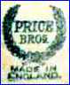 PRICE BROS. (BURSLEM), Ltd.  (Staffordshire, UK)  - ca 1934 - 1961