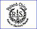 REINHOLD SCHLEGELMILCH - R.S. POLAND  (Poland)  [Red or Gold Star, Green Wreath) - ca   1945 - 1956