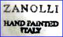 ZANOLLI CERAMICS  [some variations] (Nove, Italy)  - ca 1980s - Present