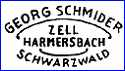 ZELL UNITED CERAMIC FACTORIES - GEORG SCHMIDER  (Germany)  - ca 1925 - 1940s